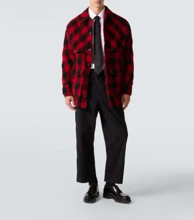 Junya Watanabe Checked wool jacket | Thumbnail 7 Junya Watanabe Checked wool jacket | Thumbnail 7