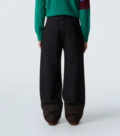 Loewe Colorblocked wide-leg jeans | Thumbnail 2 Loewe Colorblocked wide-leg jeans | Thumbnail 2