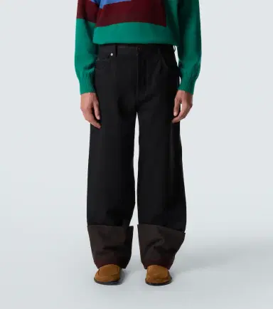 Loewe Colorblocked wide-leg jeans | Thumbnail 5 Loewe Colorblocked wide-leg jeans | Thumbnail 5