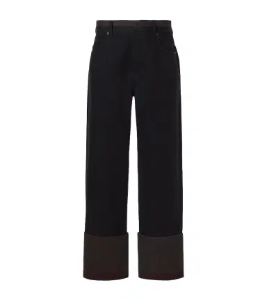Loewe Colorblocked wide-leg jeans | Thumbnail 1 Loewe Colorblocked wide-leg jeans | Thumbnail 1