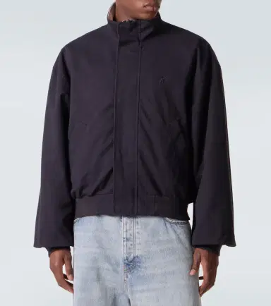 Balenciaga Reversible cotton-blend blouson jacket | Thumbnail 7 Balenciaga Reversible cotton-blend blouson jacket | Thumbnail 7