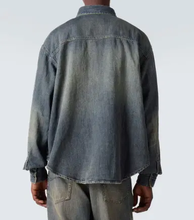 Balenciaga Denim overshirt | Thumbnail 3 Balenciaga Denim overshirt | Thumbnail 3