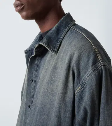 Balenciaga Denim overshirt | Thumbnail 4 Balenciaga Denim overshirt | Thumbnail 4