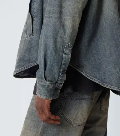 Balenciaga Denim overshirt | Thumbnail 6 Balenciaga Denim overshirt | Thumbnail 6