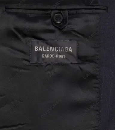 Balenciaga Pinstripe wool blazer | Thumbnail 2 Balenciaga Pinstripe wool blazer | Thumbnail 2