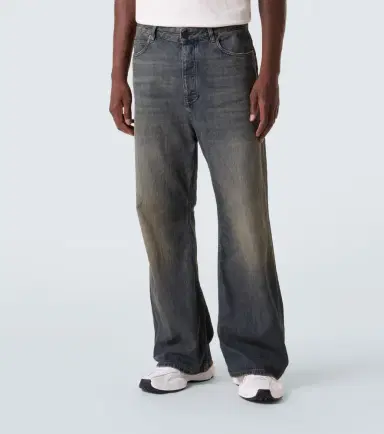 Balenciaga Faded wide-leg jeans | Thumbnail 3 Balenciaga Faded wide-leg jeans | Thumbnail 3