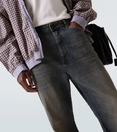 Balenciaga Faded wide-leg jeans | Thumbnail 4 Balenciaga Faded wide-leg jeans | Thumbnail 4