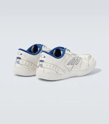 Balenciaga Hamptons distressed leather sneakers | Thumbnail 4 Balenciaga Hamptons distressed leather sneakers | Thumbnail 4