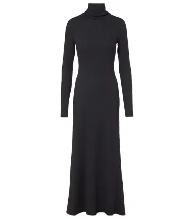 Staud Vanya turtleneck jersey maxi dress | Thumbnail 1 Staud Vanya turtleneck jersey maxi dress | Thumbnail 1