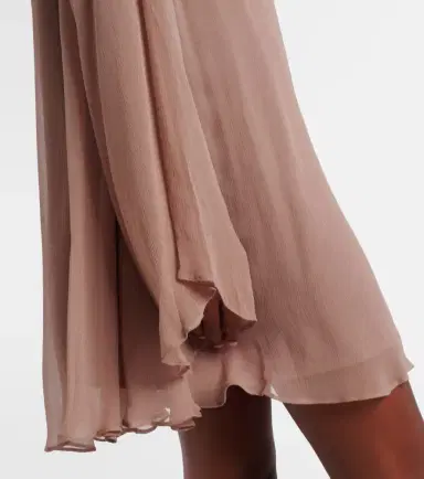 Staud Esther chiffon minidress | Thumbnail 3 Staud Esther chiffon minidress | Thumbnail 3