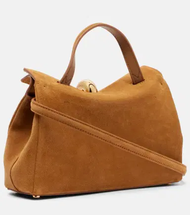 Jacquemus Valerie Small suede top-handle bag | Thumbnail 3 Jacquemus Valerie Small suede top-handle bag | Thumbnail 3