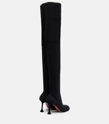 Amina Muaddi Veneda 95 over-the-knee boots | Thumbnail 3 Amina Muaddi Veneda 95 over-the-knee boots | Thumbnail 3