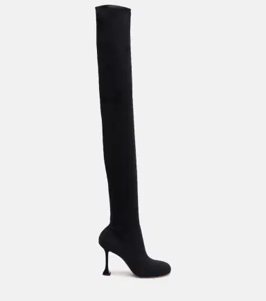 Amina Muaddi Veneda 95 over-the-knee boots | Thumbnail 4 Amina Muaddi Veneda 95 over-the-knee boots | Thumbnail 4