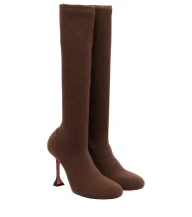 Amina Muaddi Veneda 95 sock boots | Thumbnail 1 Amina Muaddi Veneda 95 sock boots | Thumbnail 1
