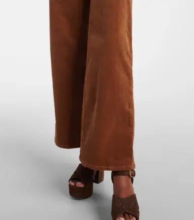 Frame Le Slim Palazzo cotton corduroy wide-leg pants | Thumbnail 3 Frame Le Slim Palazzo cotton corduroy wide-leg pants | Thumbnail 3