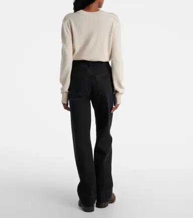 Frame Streamline high-rise straight jeans | Thumbnail 4 Frame Streamline high-rise straight jeans | Thumbnail 4