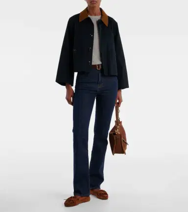 Frame Small cotton trench jacket | Thumbnail 3 Frame Small cotton trench jacket | Thumbnail 3