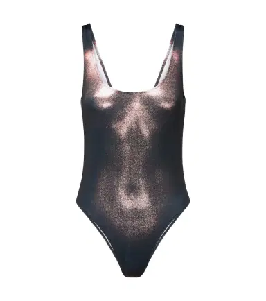 Jean Paul Gaultier Trompe l'oeil jersey bodysuit | Thumbnail 1 Jean Paul Gaultier Trompe l'oeil jersey bodysuit | Thumbnail 1