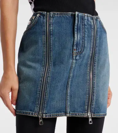 Jean Paul Gaultier Denim miniskirt | Thumbnail 2 Jean Paul Gaultier Denim miniskirt | Thumbnail 2