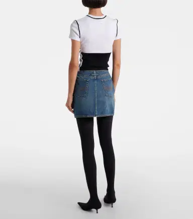 Jean Paul Gaultier Denim miniskirt | Thumbnail 5 Jean Paul Gaultier Denim miniskirt | Thumbnail 5