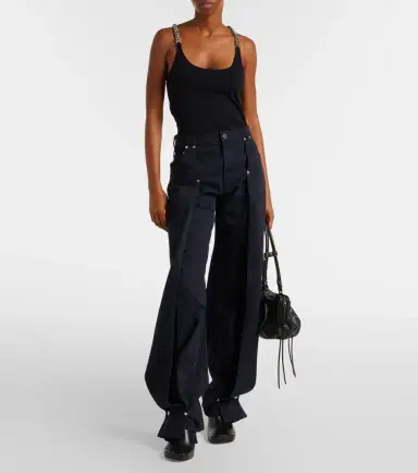 Jean Paul Gaultier Low-rise wide-leg jeans | Thumbnail 2 Jean Paul Gaultier Low-rise wide-leg jeans | Thumbnail 2
