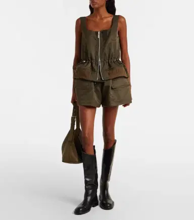 Sacai Technical zip-up tank top | Thumbnail 5 Sacai Technical zip-up tank top | Thumbnail 5