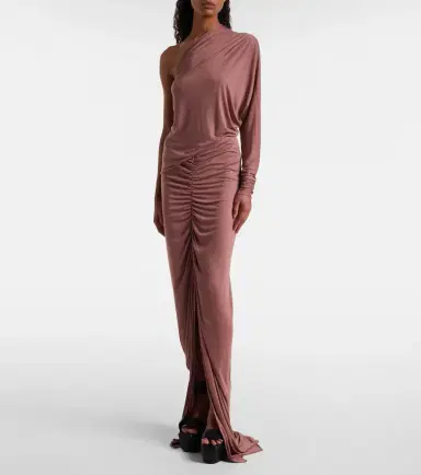 Rick Owens Diana one-shoulder jersey top | Thumbnail 2 Rick Owens Diana one-shoulder jersey top | Thumbnail 2