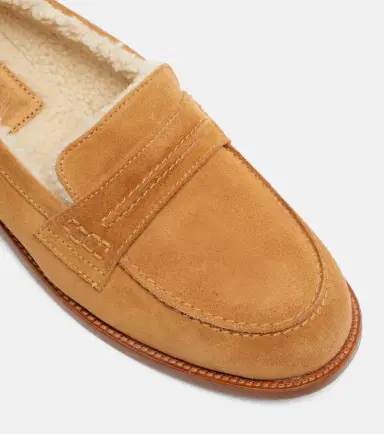 Paris Texas Dylan suede penny loafers | Thumbnail 3 Paris Texas Dylan suede penny loafers | Thumbnail 3