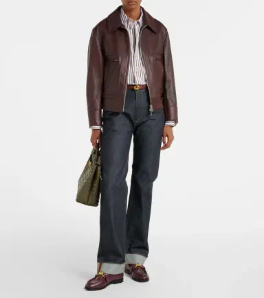 Bottega Veneta Intrecciato straight jeans | Thumbnail 2 Bottega Veneta Intrecciato straight jeans | Thumbnail 2