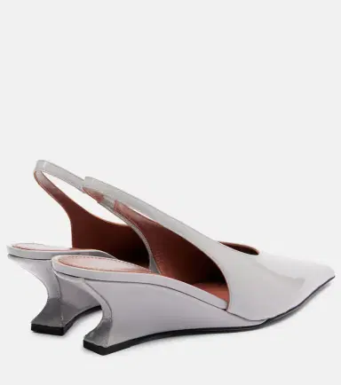 Paris Texas Nina 50 patent leather slingback pumps | Thumbnail 2 Paris Texas Nina 50 patent leather slingback pumps | Thumbnail 2