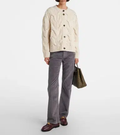 Bottega Veneta Cable-knit wool cardigan | Thumbnail 2 Bottega Veneta Cable-knit wool cardigan | Thumbnail 2