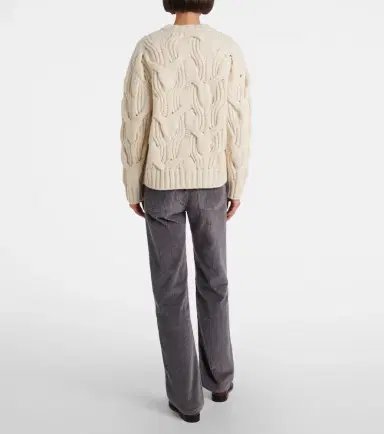 Bottega Veneta Cable-knit wool cardigan | Thumbnail 4 Bottega Veneta Cable-knit wool cardigan | Thumbnail 4