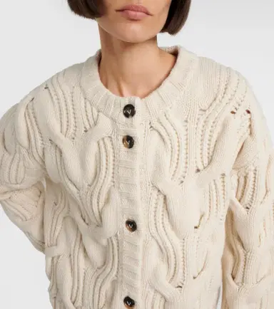 Bottega Veneta Cable-knit wool cardigan | Thumbnail 5 Bottega Veneta Cable-knit wool cardigan | Thumbnail 5