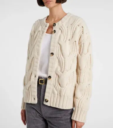 Bottega Veneta Cable-knit wool cardigan | Thumbnail 6 Bottega Veneta Cable-knit wool cardigan | Thumbnail 6