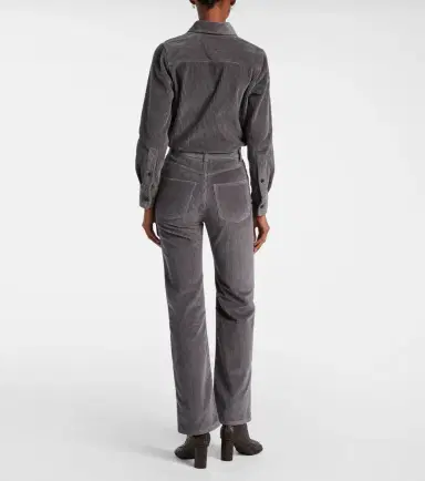 Bottega Veneta High-rise cotton corduroy straight pants | Thumbnail 2 Bottega Veneta High-rise cotton corduroy straight pants | Thumbnail 2