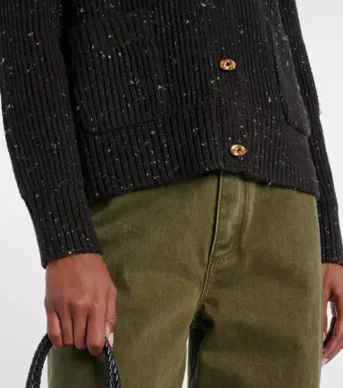 Bottega Veneta Ribbed-knit wool-blend cardigan | Thumbnail 5 Bottega Veneta Ribbed-knit wool-blend cardigan | Thumbnail 5