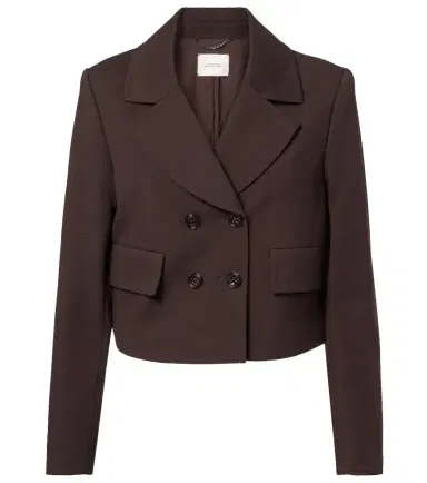 Dorothee Schumacher Emotional Essence double-breasted blazer | Thumbnail 1 Dorothee Schumacher Emotional Essence double-breasted blazer | Thumbnail 1