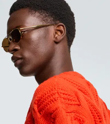 Bottega Veneta Fin aviator sunglasses | Thumbnail 3 Bottega Veneta Fin aviator sunglasses | Thumbnail 3