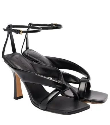 Bottega Veneta Riva 90 leather sandals | Thumbnail 1 Bottega Veneta Riva 90 leather sandals | Thumbnail 1