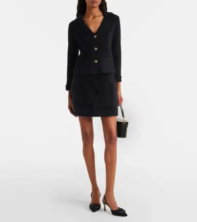 Dorothee Schumacher Fluffy Statement wool-blend miniskirt | Thumbnail 3 Dorothee Schumacher Fluffy Statement wool-blend miniskirt | Thumbnail 3