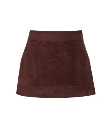 Dorothee Schumacher Fluffy Statement wool-blend miniskirt | Thumbnail 1 Dorothee Schumacher Fluffy Statement wool-blend miniskirt | Thumbnail 1