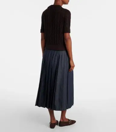 Dorothee Schumacher Sheer Softness cable-knit sweater | Thumbnail 5 Dorothee Schumacher Sheer Softness cable-knit sweater | Thumbnail 5