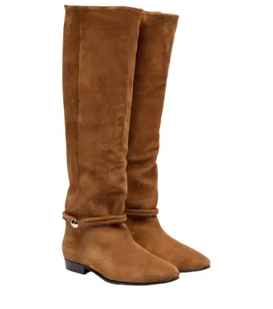 Isabel Marant Nynel suede knee-high boots | Thumbnail 1 Isabel Marant Nynel suede knee-high boots | Thumbnail 1