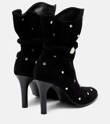 Isabel Marant Lolya 90 embellished suede ankle boots | Thumbnail 3 Isabel Marant Lolya 90 embellished suede ankle boots | Thumbnail 3