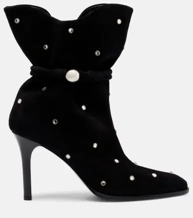 Isabel Marant Lolya 90 embellished suede ankle boots | Thumbnail 4 Isabel Marant Lolya 90 embellished suede ankle boots | Thumbnail 4