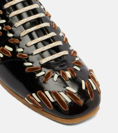 Dries Van Noten Leather sneakers | Thumbnail 4 Dries Van Noten Leather sneakers | Thumbnail 4