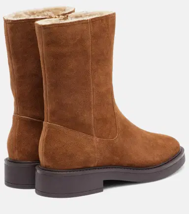 Veronica Beard Creswell suede mid-calf boots | Thumbnail 2 Veronica Beard Creswell suede mid-calf boots | Thumbnail 2