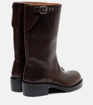 Dries Van Noten Leather biker boots | Thumbnail 2 Dries Van Noten Leather biker boots | Thumbnail 2