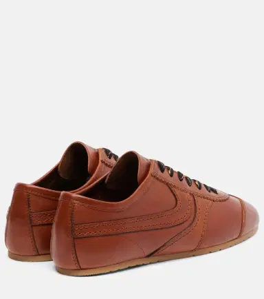 Dries Van Noten Leather sneakers | Thumbnail 3 Dries Van Noten Leather sneakers | Thumbnail 3