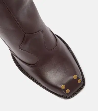 Etro Studded leather knee-high boots | Thumbnail 2 Etro Studded leather knee-high boots | Thumbnail 2